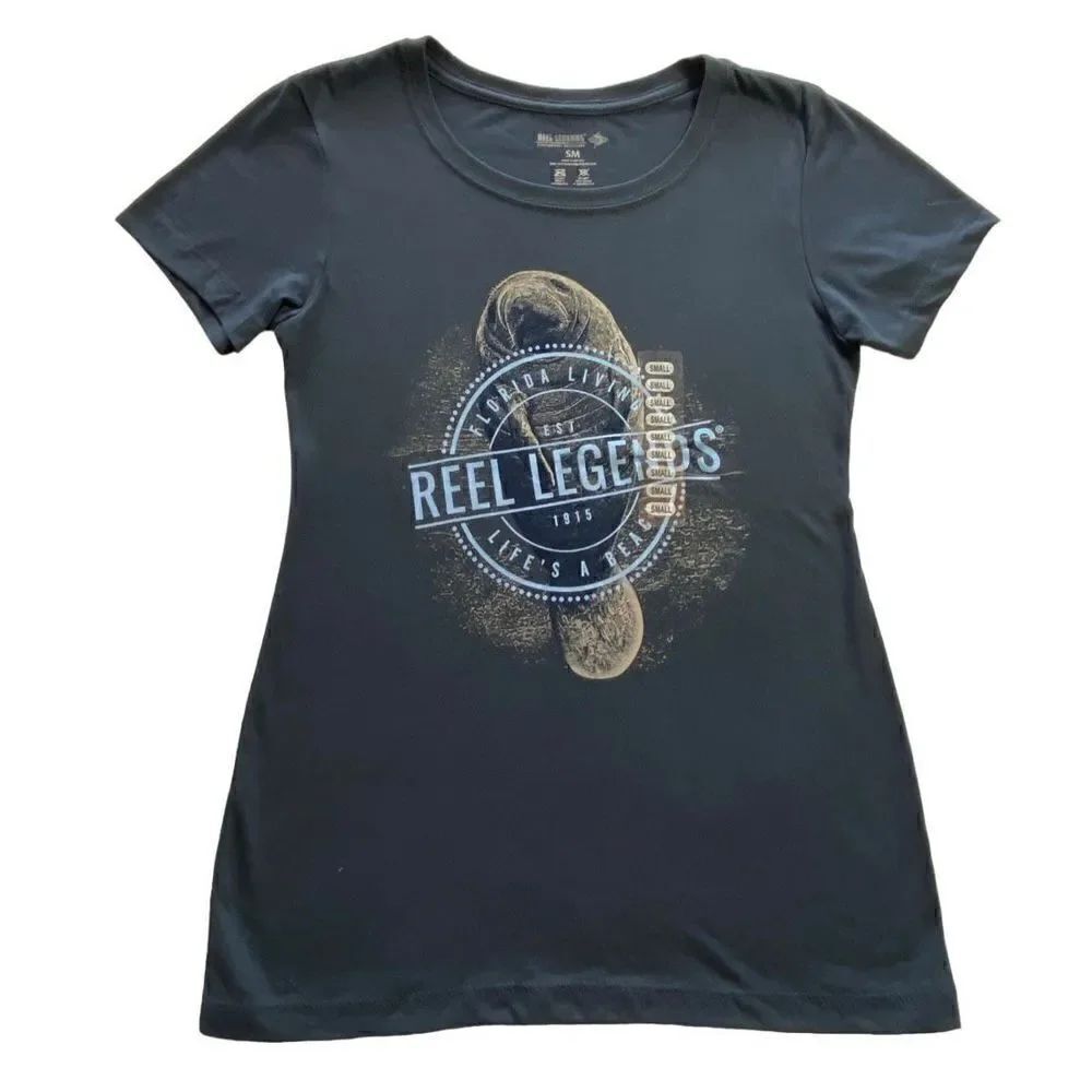 REELĀ LEGENDSāJuniorāSmallāManateeāShortāSleeveāT-Shirt